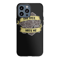 Retro The Dice Hate Me 20 Sided Tabletop Role Play Iphone 13 Pro Max Case | Artistshot