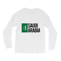 Saudi Arabia Minimal Design Collection Long Sleeve Shirts | Artistshot