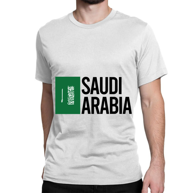 Saudi Arabia Minimal Design Collection Classic T-shirt by cm-arts | Artistshot