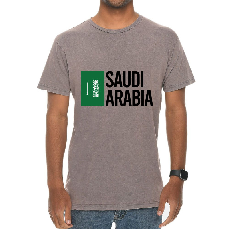 Saudi Arabia Minimal Design Collection Vintage T-Shirt by cm-arts | Artistshot