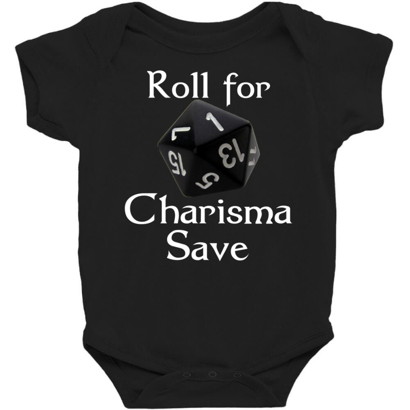 Roll For Charisma Save Natural 1 Role Playing Baby Bodysuit by hotoancuong | Artistshot