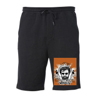 Rajinikanth  Mind It Graphic Fleece Short | Artistshot