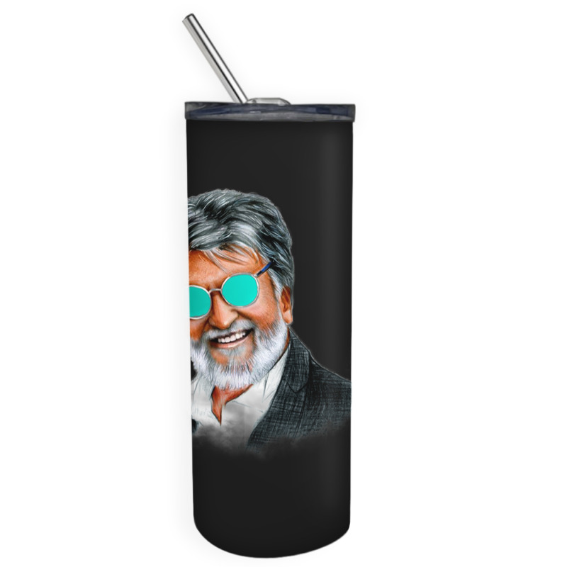 Rajinikanth Kabali Skinny Tumbler | Artistshot