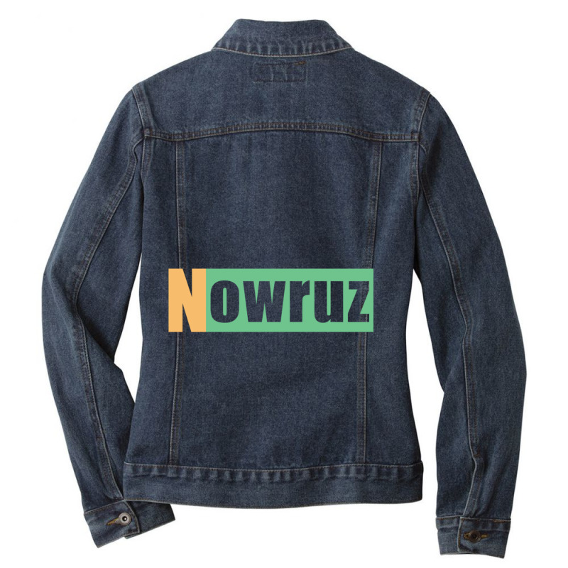 Nowruz Ladies Denim Jacket by cm-arts | Artistshot