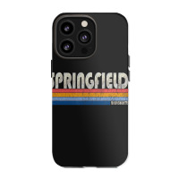 Vintage 70s 80s Style Springfield Ma Iphone 13 Pro Case | Artistshot