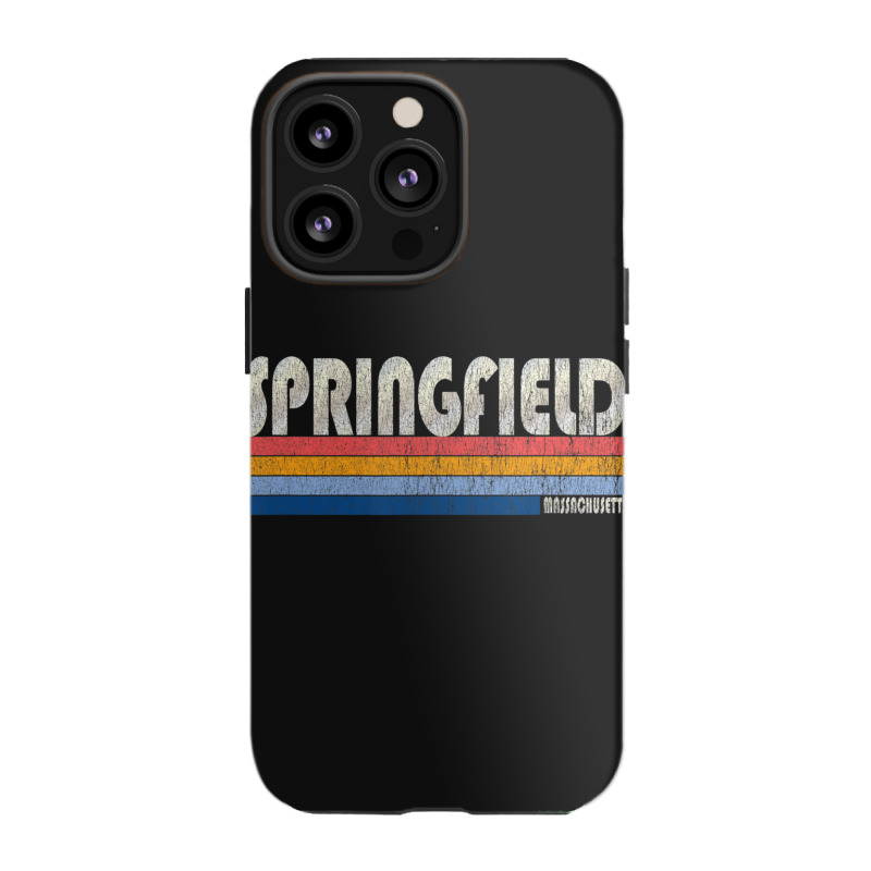 Vintage 70s 80s Style Springfield Ma Iphone 13 Pro Case | Artistshot