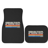 Vintage 70s 80s Style Springfield Ma Full Set Car Mats | Artistshot