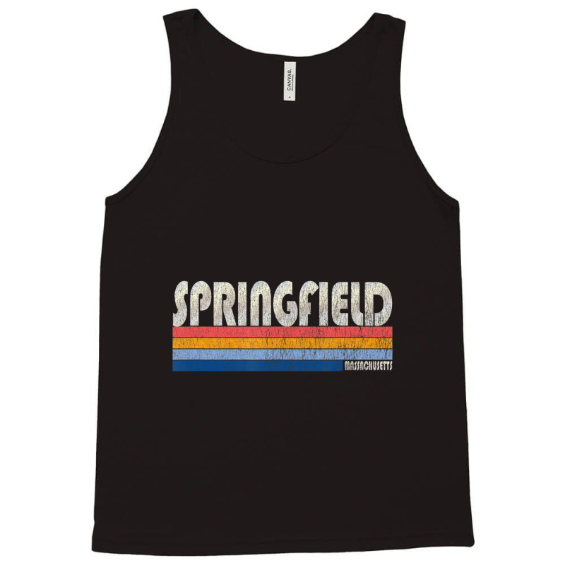 Vintage 70s 80s Style Springfield Ma Tank Top | Artistshot