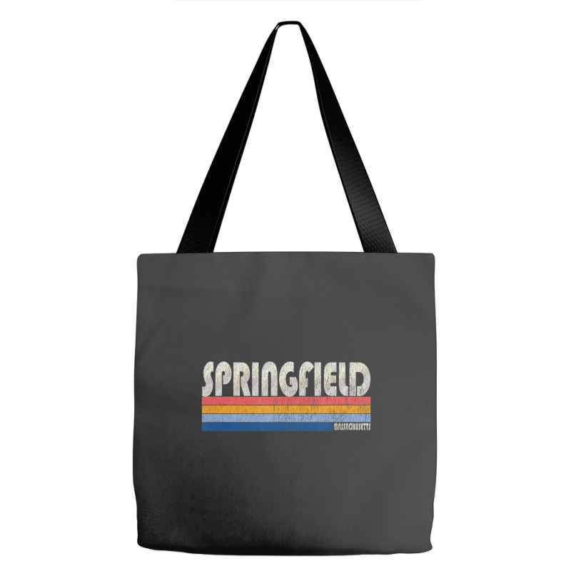 Vintage 70s 80s Style Springfield Ma Tote Bags | Artistshot