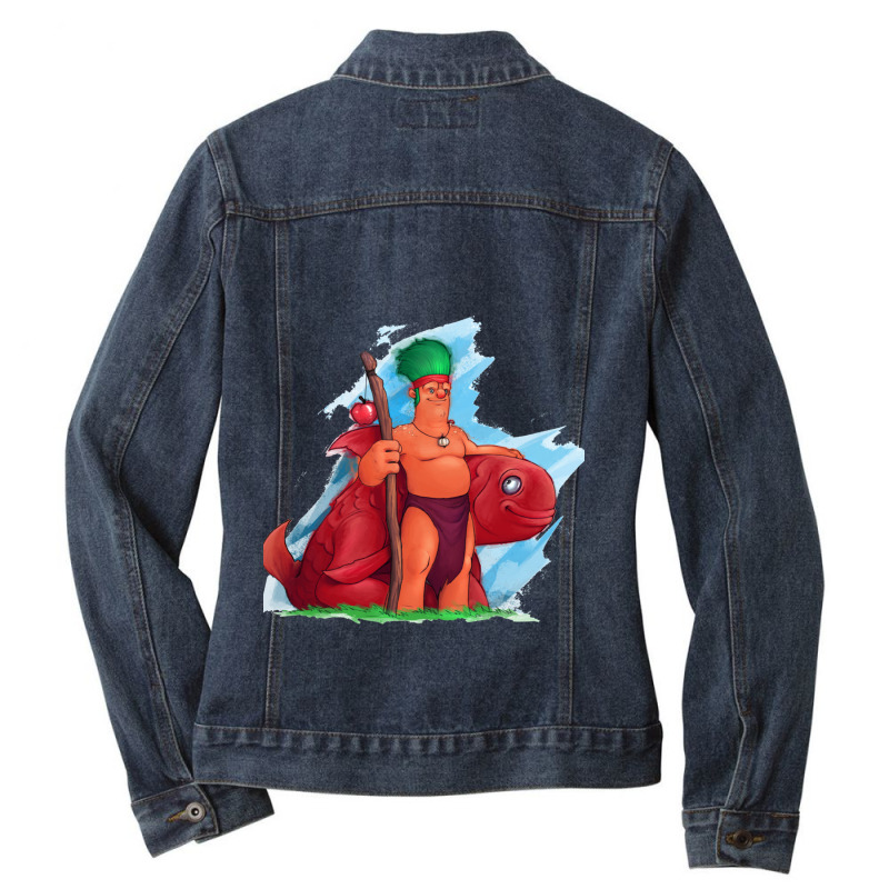 Nowruz Ladies Denim Jacket by cm-arts | Artistshot