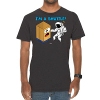 Cardboard Bin Coworker Swagazon Associate I'm A Shuttle T Shirt Vintage T-shirt | Artistshot