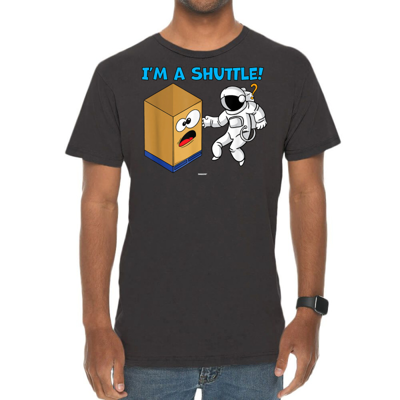 Cardboard Bin Coworker Swagazon Associate I'm A Shuttle T Shirt Vintage T-Shirt by cm-arts | Artistshot