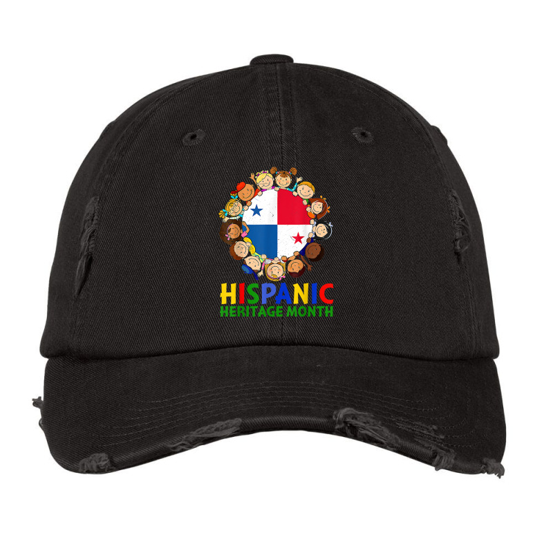 Hispanic Heritage Month Panama Kids Boys Girls T Shirt Vintage Cap by cm-arts | Artistshot