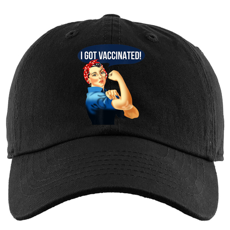 Pro Vaccine Vaccinated Rosie The Riveter Vaccinator T Shirt Kids Cap by cm-arts | Artistshot