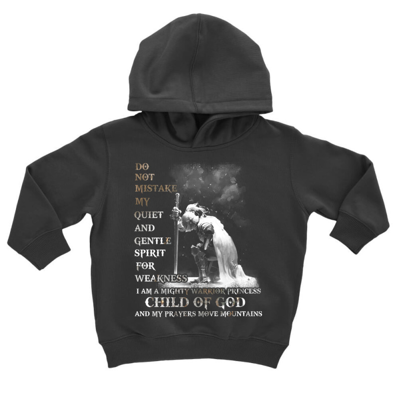 Knight Templar I Am A Child Of God A Warrior Of Christ Shirt Long Slee Toddler Hoodie | Artistshot