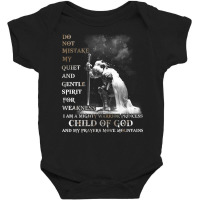 Knight Templar I Am A Child Of God A Warrior Of Christ Shirt Long Slee Baby Bodysuit | Artistshot