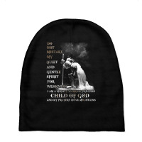 Knight Templar I Am A Child Of God A Warrior Of Christ Shirt Long Slee Baby Beanies | Artistshot