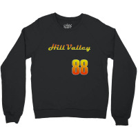 Hill Valley Baseball Jersey Crewneck Sweatshirt | Artistshot