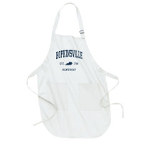 Hopkinsville Kentucky Ky Vintage Athletic Navy Sports Design T Shirt Full-length Apron | Artistshot