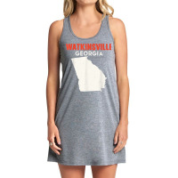 Watkinsville Georgia Usa State America Travel Georgian Atlan T Shirt Tank Dress | Artistshot