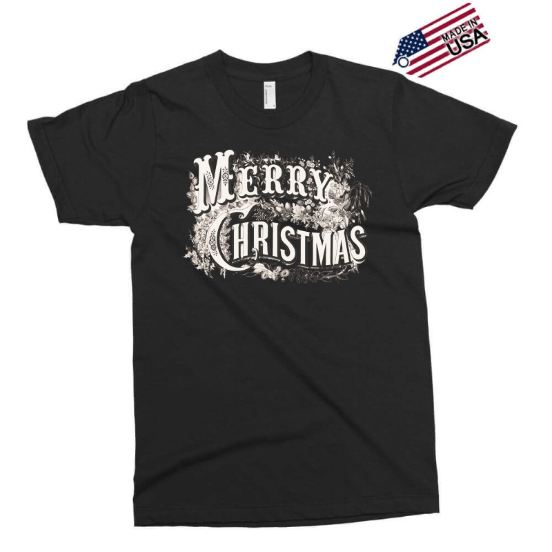 Merry Christmas   Currier & Ives Engraving Long Sleeve T Shirt Exclusive T-shirt by geculaexok | Artistshot