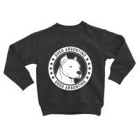 Dogo Argentino Dog Portrait Toddler Sweatshirt | Artistshot