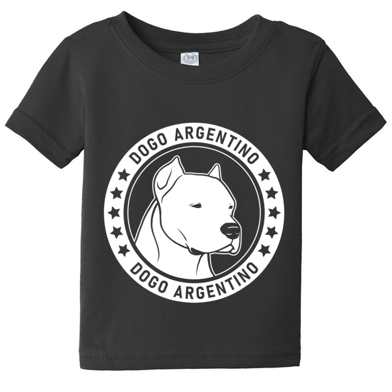 Dogo Argentino Dog Portrait Baby Tee | Artistshot