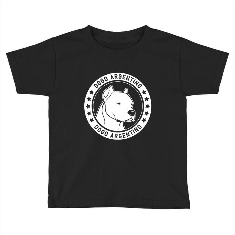 Dogo Argentino Dog Portrait Toddler T-shirt | Artistshot