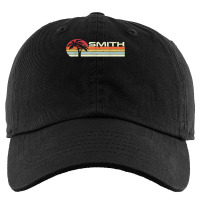 Smith Surname 80s 90s Vintage Sunset With Palm Trees T Shirt Kids Cap | Artistshot