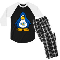 Ryerson University Club Penguin – Sports Men's 3/4 Sleeve Pajama Set | Artistshot