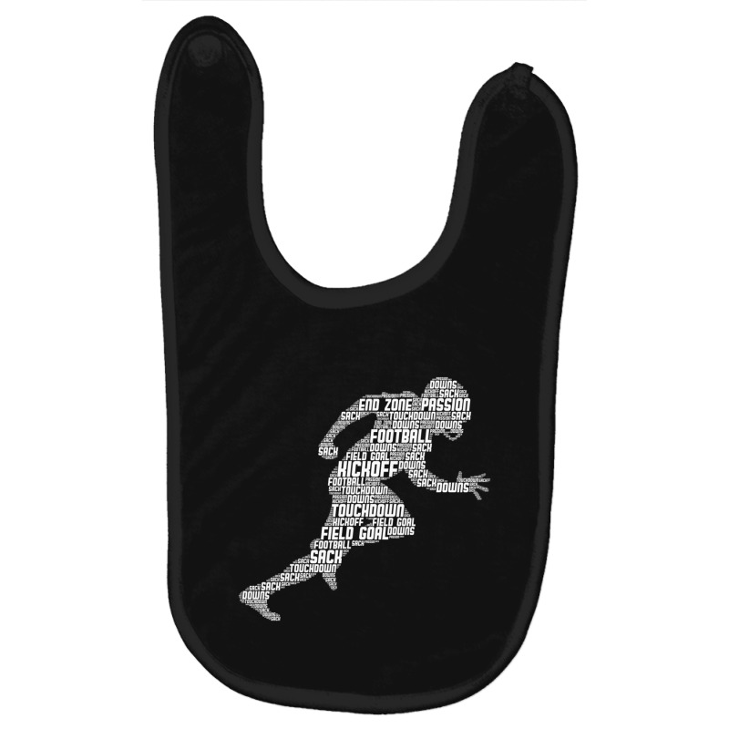 Football American Football Men Kids Boys Baby Bibs | Artistshot