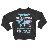 Women From West Covina   Girl From West Covina California T Shirt Toddler Sweatshirt | Artistshot