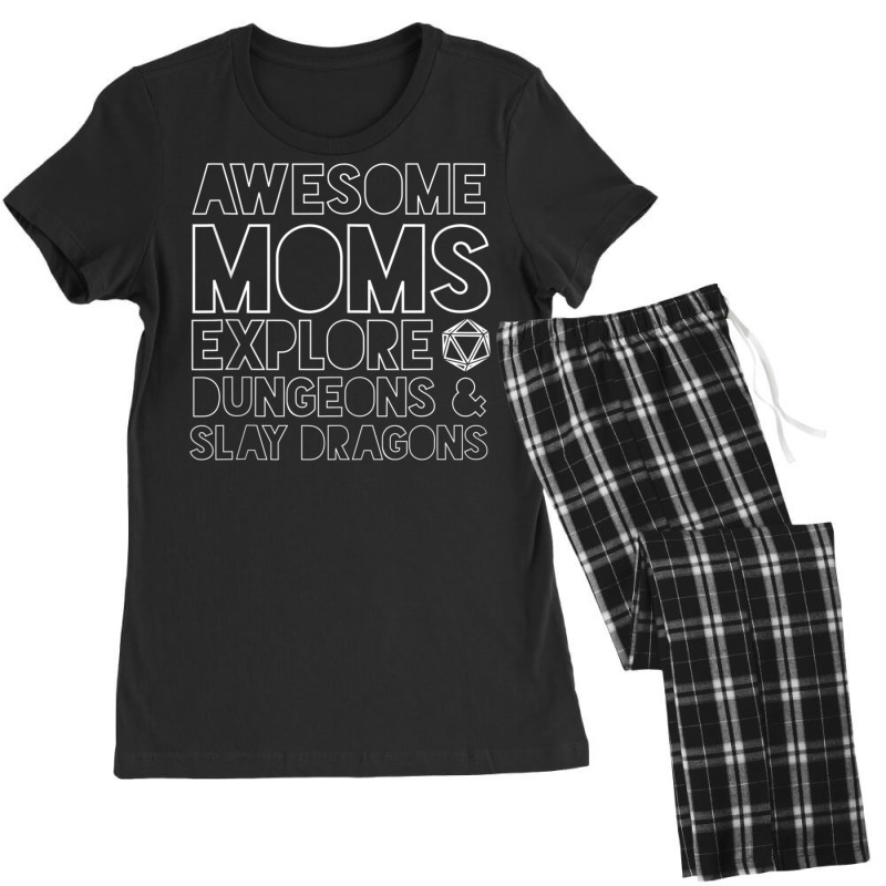 Tabletop Awesome Moms Explore Dungeons And Slay Dragons Women's Pajamas Set by hotoancuong | Artistshot