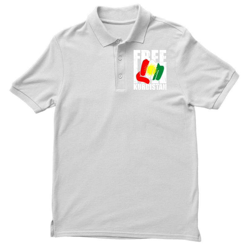 Free Kurdistan Kurdish Men's Polo Shirt by cm-arts | Artistshot