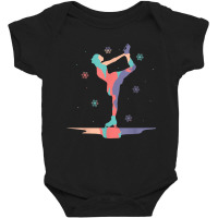 Figure Skater Ice Skating Dancing T Shirt Baby Bodysuit | Artistshot