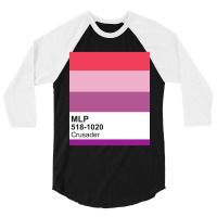 Cutie Mark Crusader Pantone 3/4 Sleeve Shirt | Artistshot