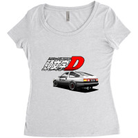 Initial D - Ae89 Trueno Women's Triblend Scoop T-shirt | Artistshot