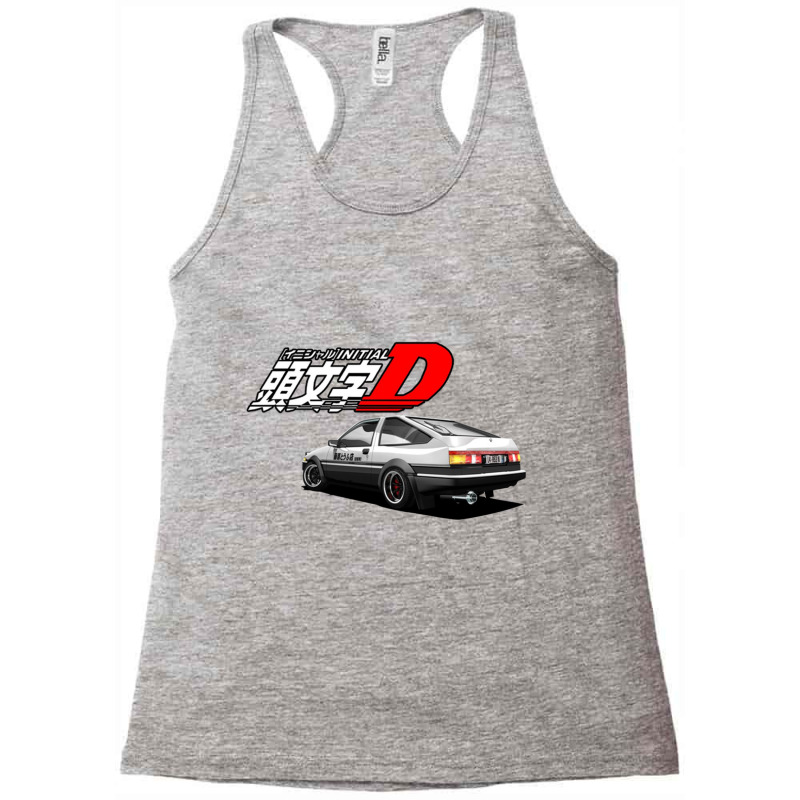 Initial D - Ae89 Trueno Racerback Tank by cm-arts | Artistshot