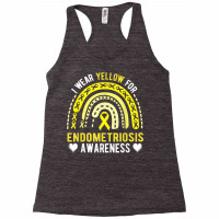 Endometriosis Awareness Month Rainbow For Endo Warrior T Shirt Racerback Tank | Artistshot