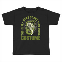 This Is My Very Scary King Cobra Costume, Halloween Snake Long Sleeve Toddler T-shirt | Artistshot