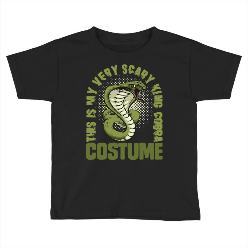 This Is My Very Scary King Cobra Costume, Halloween Snake Long Sleeve Toddler T-shirt | Artistshot