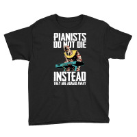 Keyboard Pianist Design And Music Musician Piano Player-rzpfq Youth Tee | Artistshot