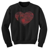 Starry Night Heart By Vincent Van Gogh Famous Painting Youth Sweatshirt | Artistshot