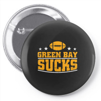 Green Bay Sucks Football Sarcastic Humor Pin-back Button | Artistshot