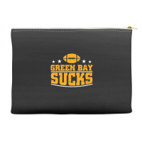 Green Bay Sucks Football Sarcastic Humor Accessory Pouches | Artistshot