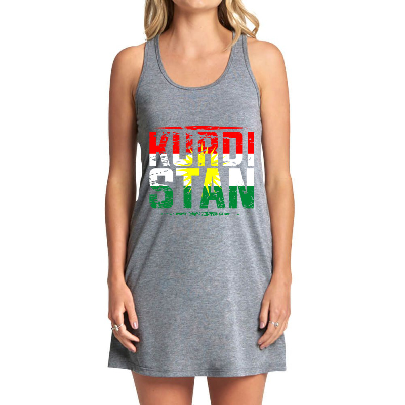 Kurdistan Kurdish Flag Freedom Tank Dress by cm-arts | Artistshot