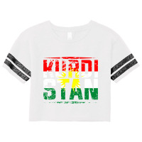 Kurdistan Kurdish Flag Freedom Scorecard Crop Tee | Artistshot