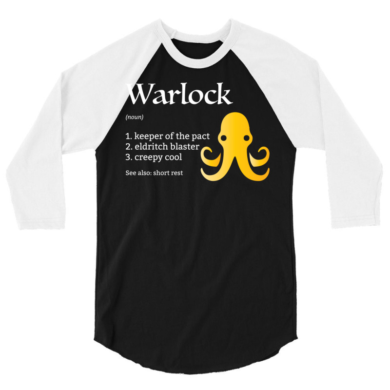 Warlock Class Definition 3/4 Sleeve Shirt by hotoancuong | Artistshot