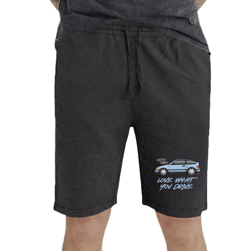 Love What You Drive-superior Blue Vintage Short | Artistshot