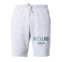 Holland Michigan Michigander Great Lakes Souvenir Gift Tulip T Shirt Fleece Short | Artistshot